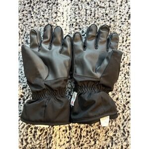 NEW Men's 3M Thinsulate Gloves - MOVEMENT Black with Belt/Strap ~‎ Size XL